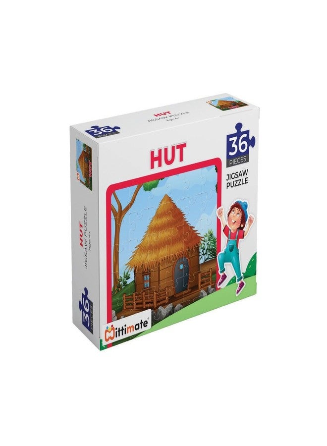 Mittimate Hut Jigsaw Puzzle Game for Kids Age 4 to 6 Old I 36 Pieces Puzzle Toy I Birthday Gift for Children - Image 4